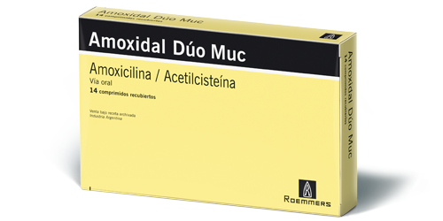 Ilustración del producto Amoxidal Dúo Muc